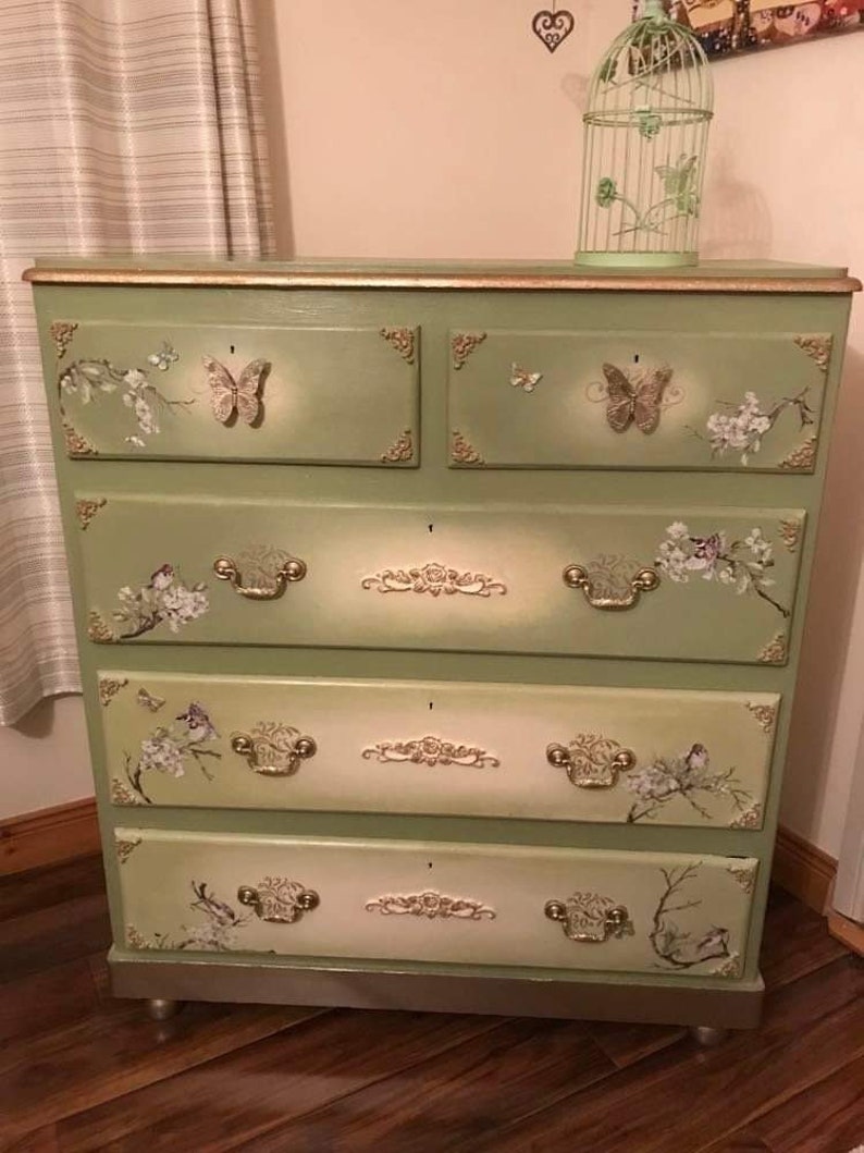 Large Bedroom Dresser Etsy