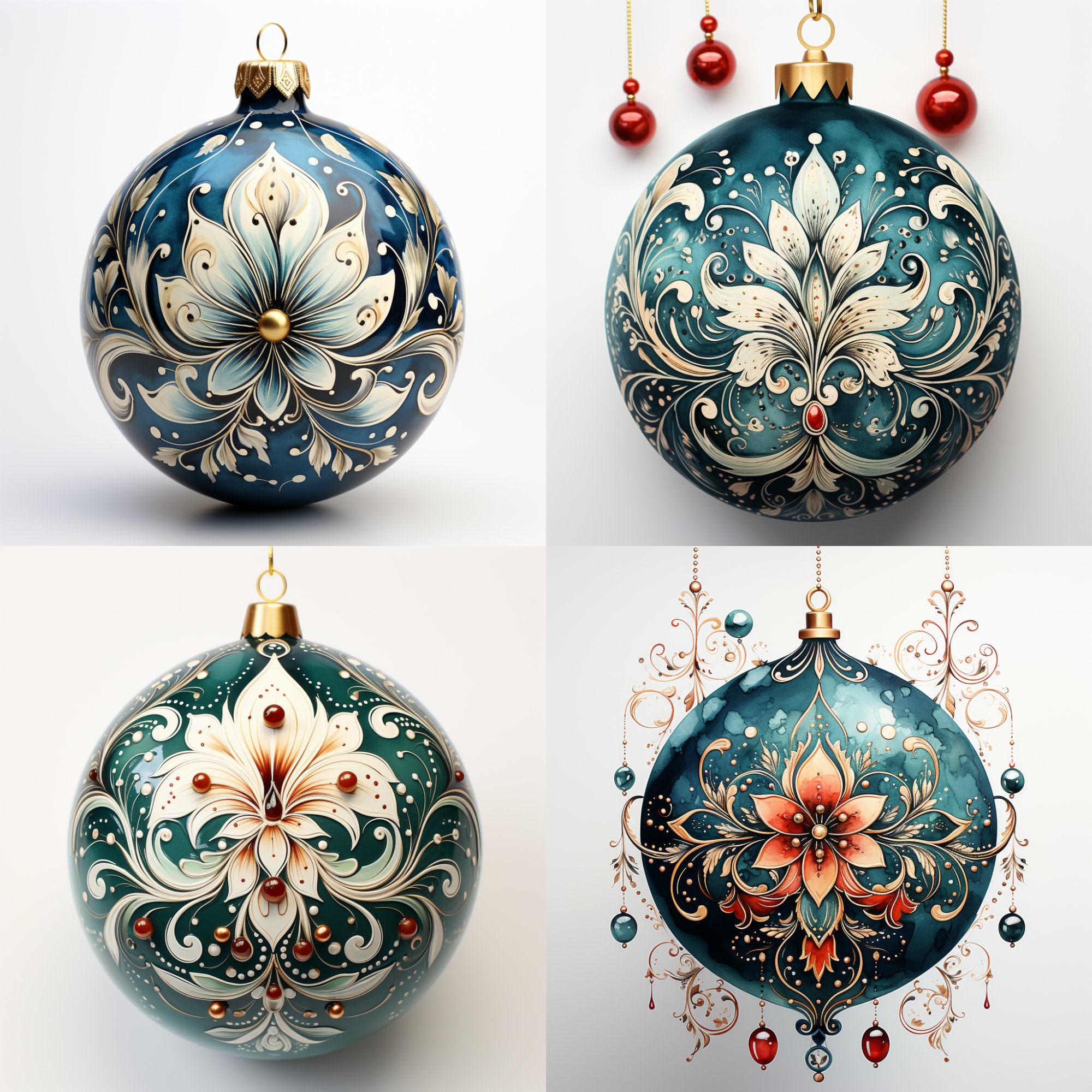 Free AI art images of miniature ornaments