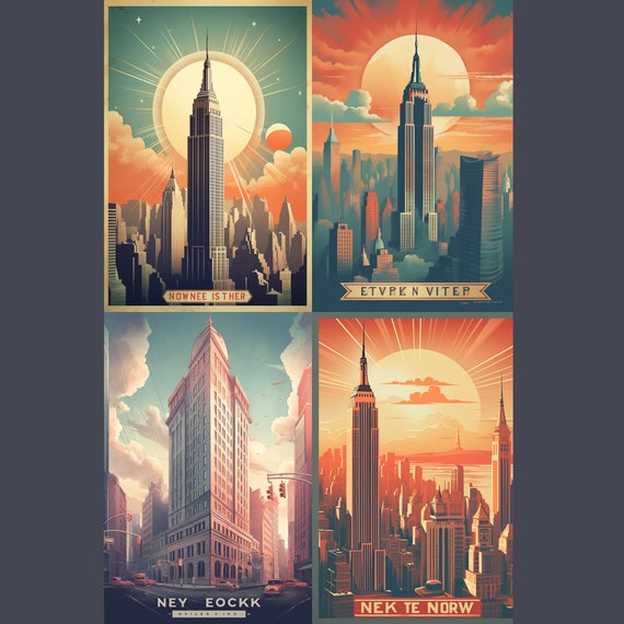 12 Stunning Midjourney AI Retro Travel Poster Prompts - Sprinkle of AI