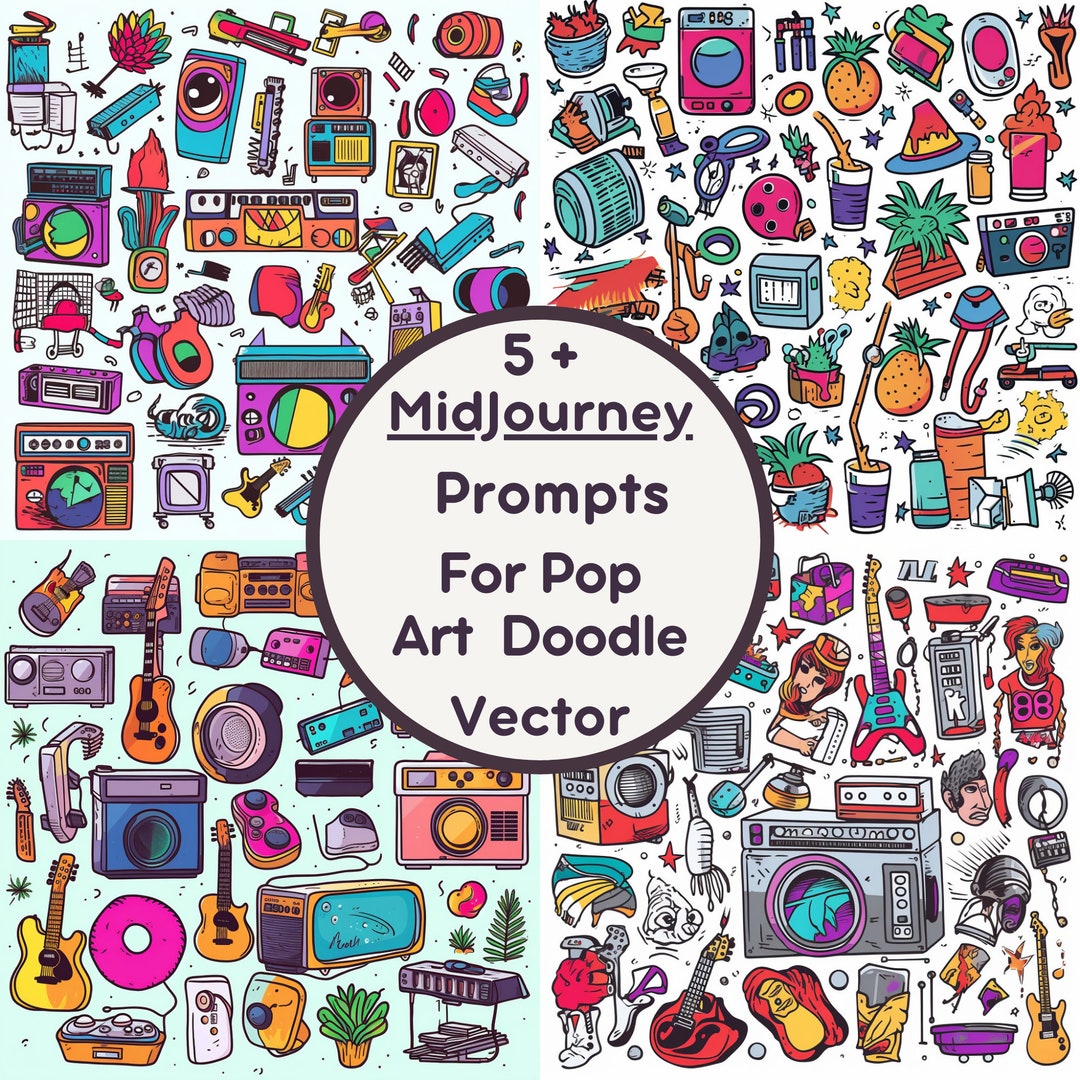 Midjourney Prompt for Pop Art Doodle Vector,best Midjourney Prompt,ai ...