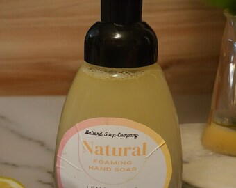 Lemon Drop Natural Foaming Hand Soap