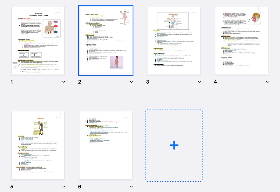 Addison’s and Cushing’s Disease Study Guide - Etsy