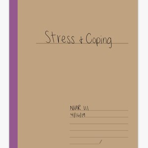 Stressing & Coping study guide