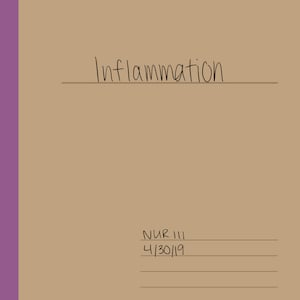 Inflammation study guide