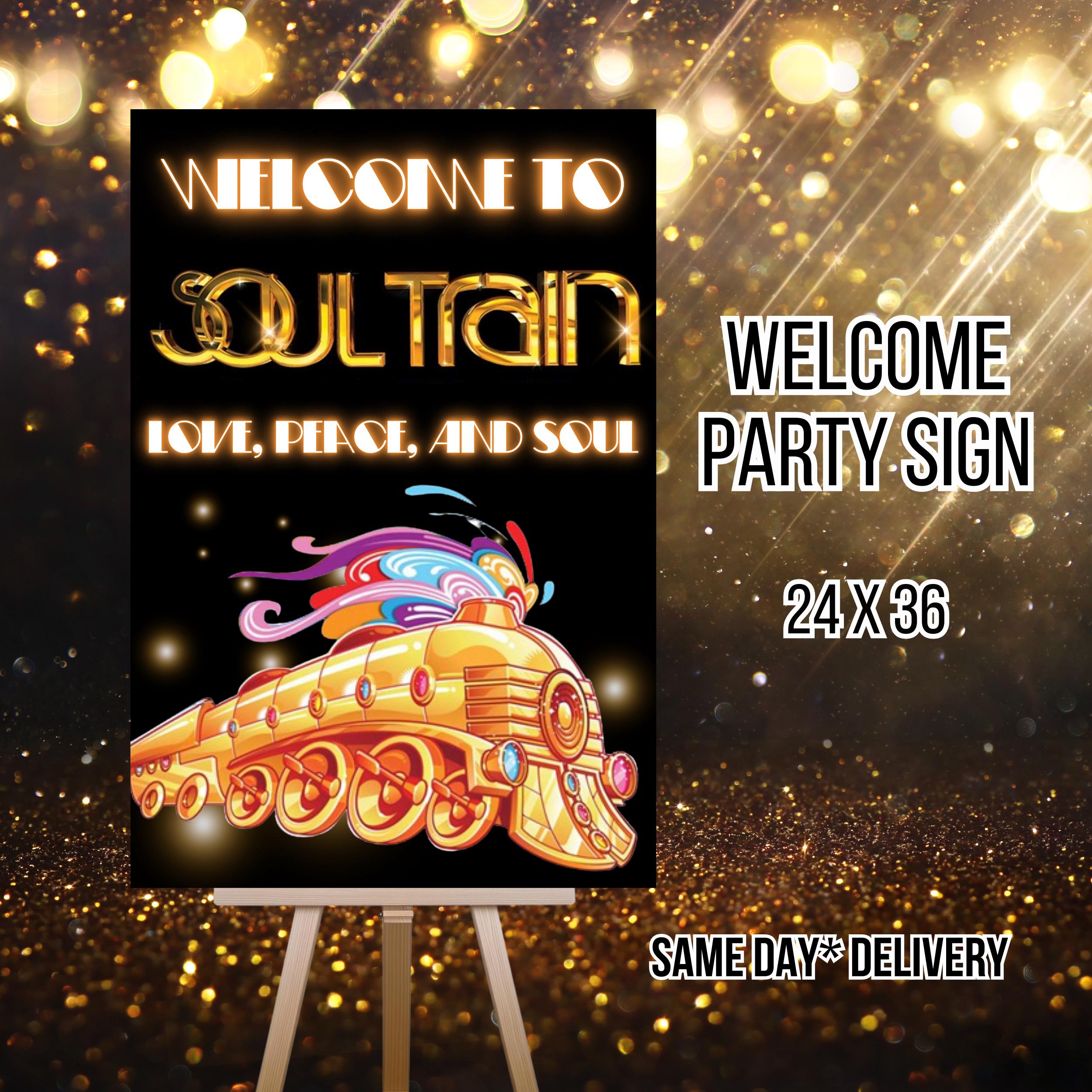 Soul train poster - Etsy 日本