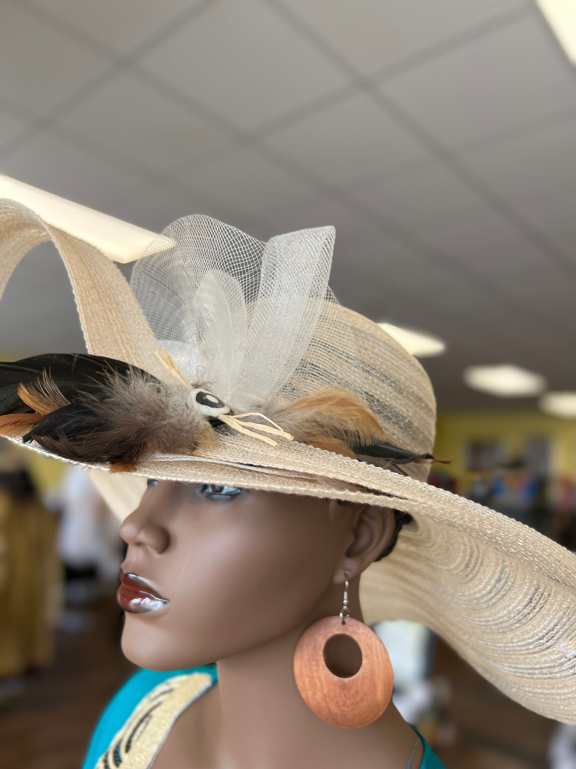Mothers Day african Church Hat Formal Hat Spring Hat Etsy