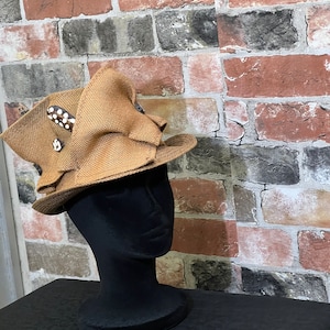 African Hat, African Church Hat, African Crown, African Formal Hat, Women Hat, Funk Hat,Cruise Hat,Wedding Hat,Dress Hat