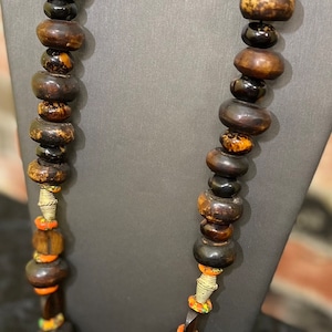 Men AfricanTribal Jewelry, African Jewelry For Men, Tribal Necklace, Gift For Him,  African Bead Necklace/Christmas gift
