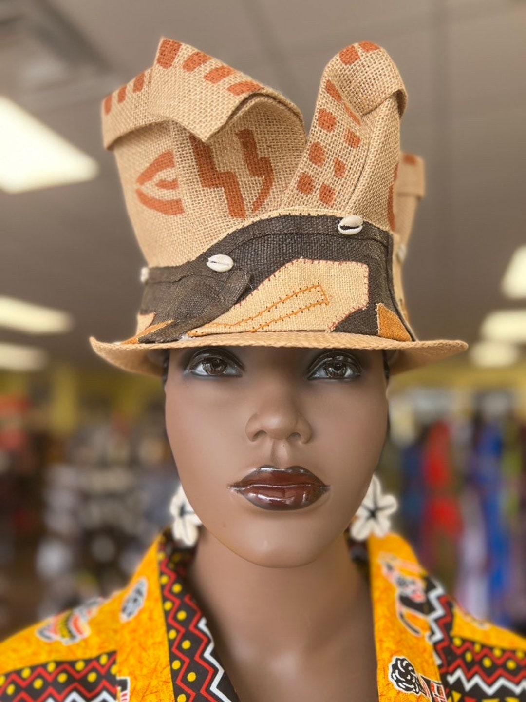 African Hat, Zulu Hat , African Church Hat, African Crown, African