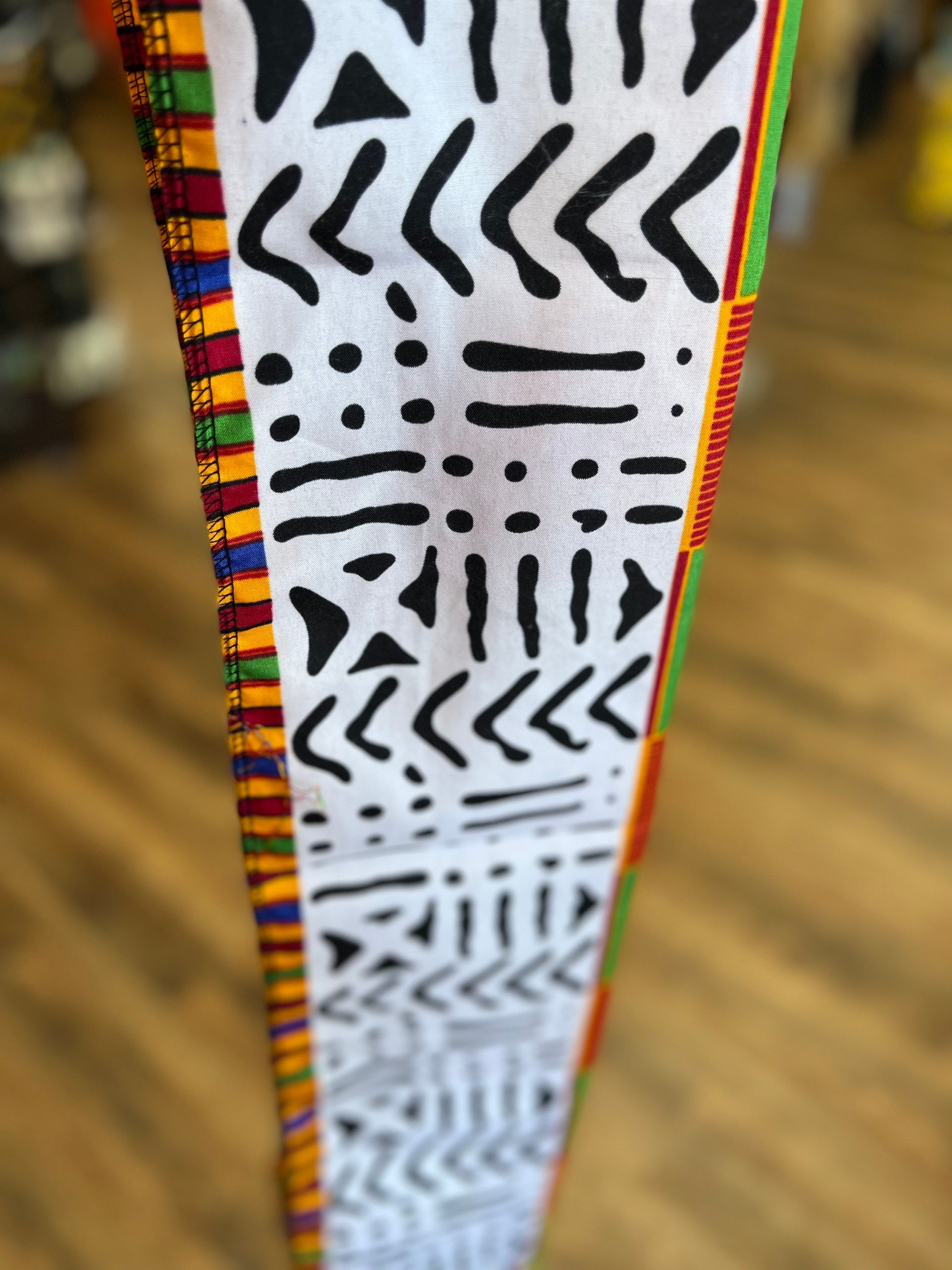 Reversible African Men Scarf, African Clothing for Men, African ...
