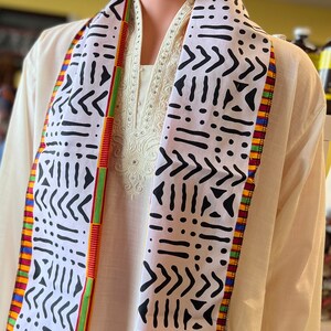 Reversible African Men Scarf, African Clothing for Men, African ...