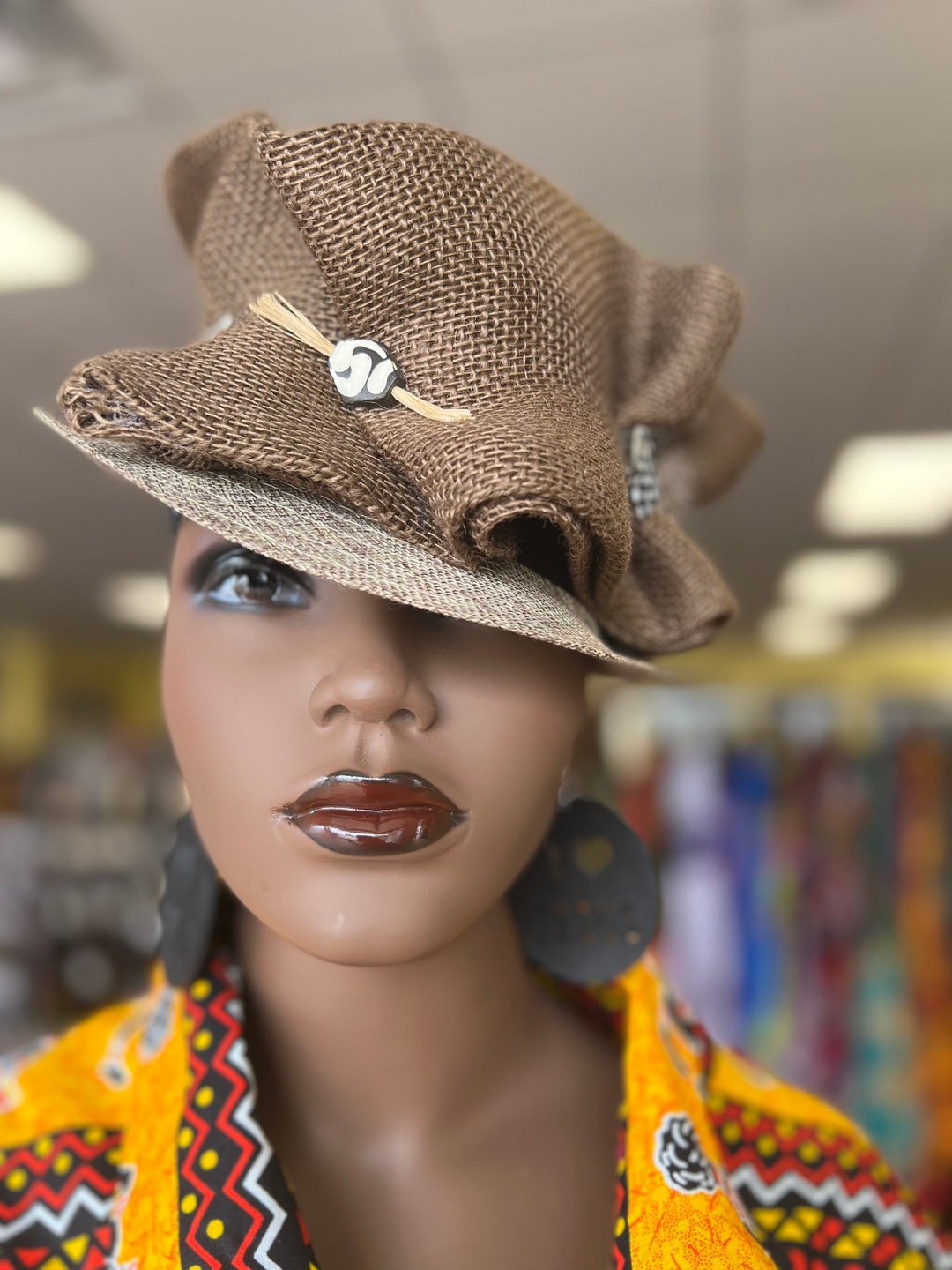 African Hat, Zulu Hat , African Church Hat, African Crown, African