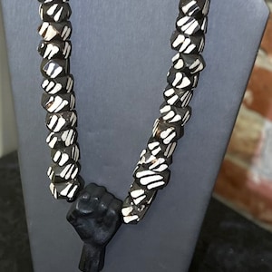 Men AfricanTribal Jewelry, African Jewelry For Men, Tribal Necklace, Gift For Him, African Peace And Justice Necklace, African Bead Necklace