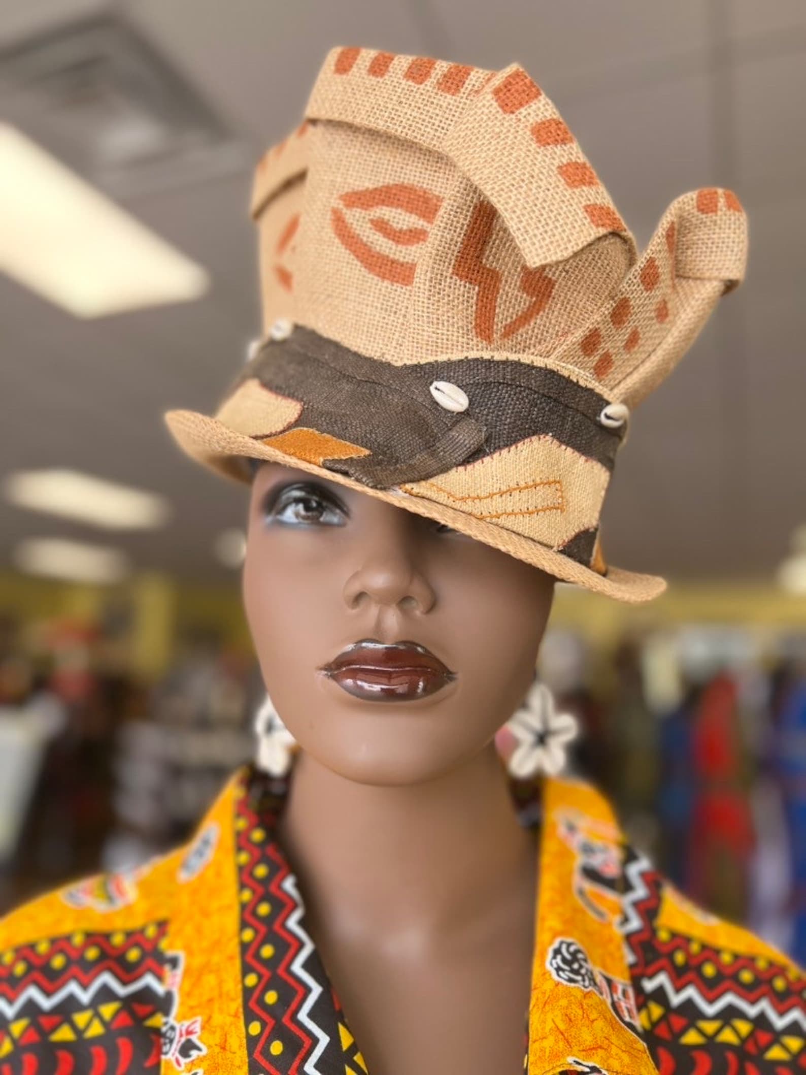 African Hat Zulu Hat African Church Hat African Crown Etsy