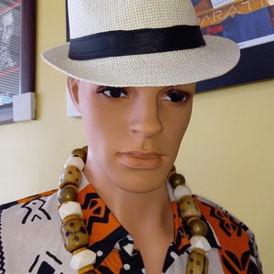 Off white Fedora/ Men Fedora/Women Fedora/Church Hat/Unisex Fedora