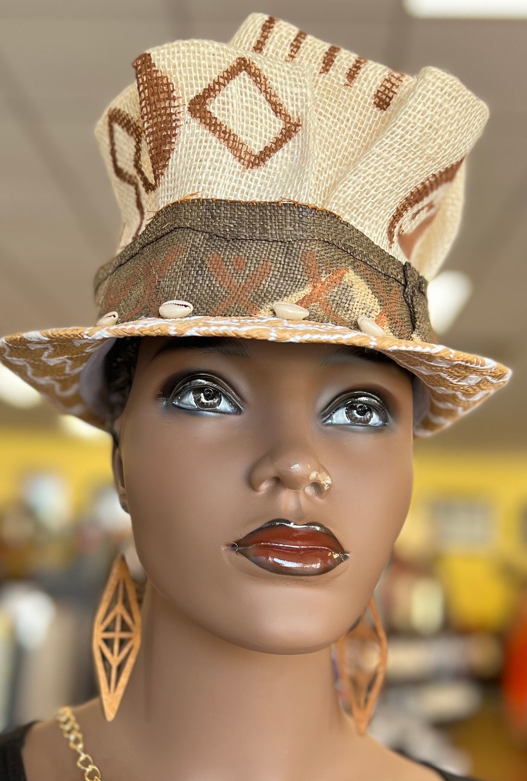 African Hat Zulu Hat African Church Hat African Crown Etsy