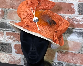 African Hat, Zulu Hat , African Church Hat, African Crown, African Formal Hat, Women Hat, Funk Hat