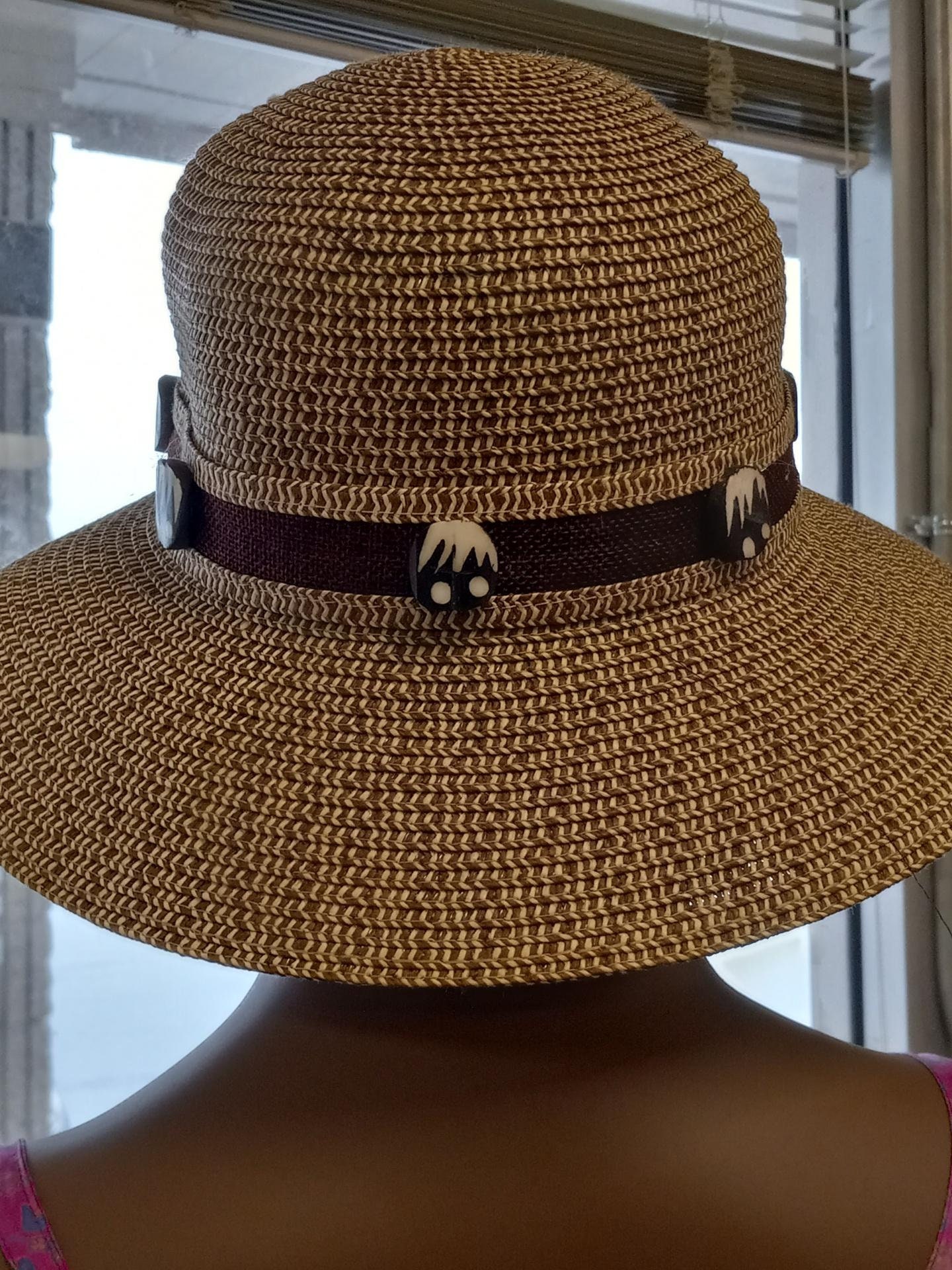 African Brown Hat/ Womens Hat /formal Hat / Mudcloth Hat / Etsy