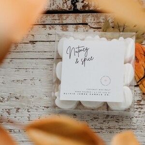 Pumpkin Pretzel Latte Coconut Tart Wax Melts- Fall Scents