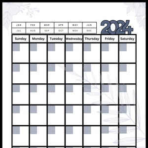 Rocketbook Custom Templates Calendar Planner- This listing for Letter Size Only
