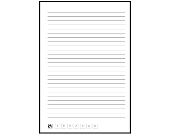 Páginas A5 Rocketbook, incluye las 5 variantes - Descarga digital - A5