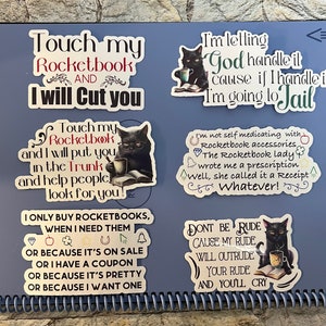 Funny Stickers for Rocketbook Covers