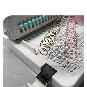 Spiral Metal Binding Coils for We R Memory Keepers Cinch 2:1 Pitch