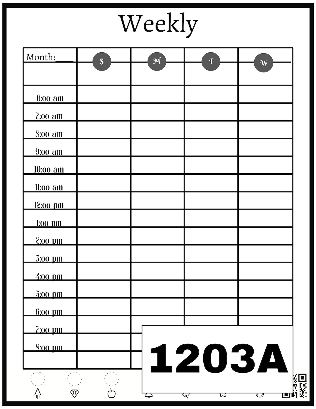 Custom Rocketbook Templates Weekly Planner 2 Page Spread Etsy Custom Rocketbook Templates Weekly Planner 2 Page Spread Etsy