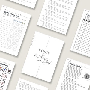 Adult Speech Therapy Workbook Bundle: SLP Resources (PDF Downloads) - Etsy