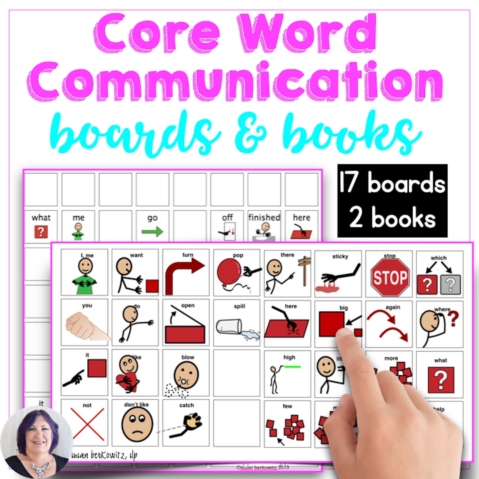 Core Word Based Communication Boards for Familiar Activities for AAC