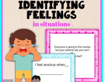 Feelings Discussion Cards: Social Emotional Learning, Autism Resource
