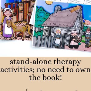 Colonial life adapted book for homeschoolers and special education needs