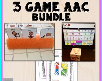 Core Word Games: Speech Therapy, AAC Communication (PDF)