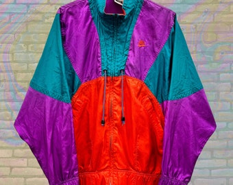 Coupe-vent pour sports élite Nike Groovy Colors des années 90, grand unisexe des années 90 vintage Sportswear Athleisure