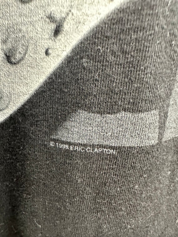 Eric Clapton 1998 World Tour T shirt Extra Large … - image 4