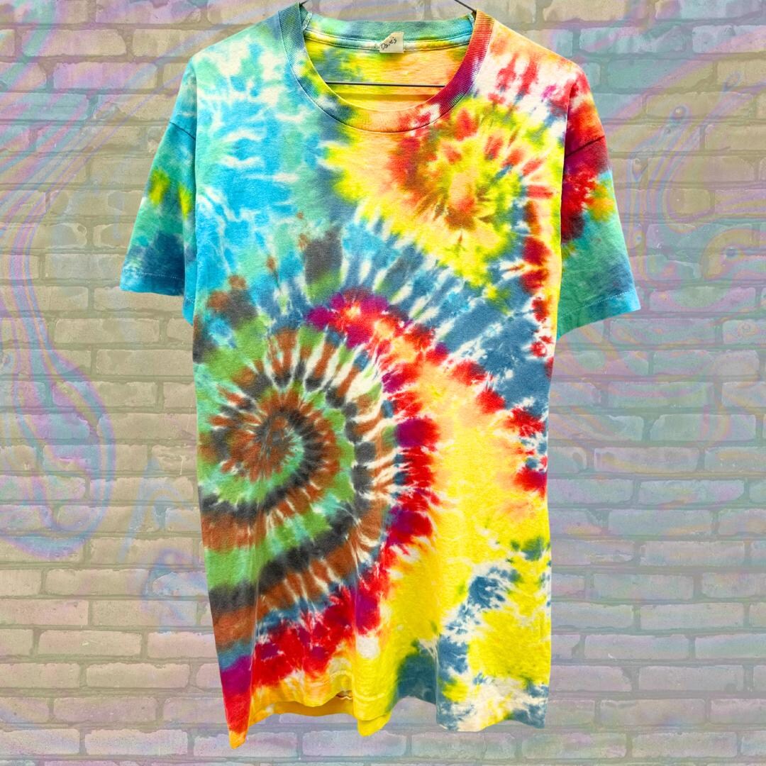 輸入雑貨 Tie Dye Gar Rainbow Print Garpike Hippie Peace Fish Gift Raglan Baseball Te Toddler Rainbow Chevron Tie Dye T-shirt, 2T 3T 4T, Rainbow