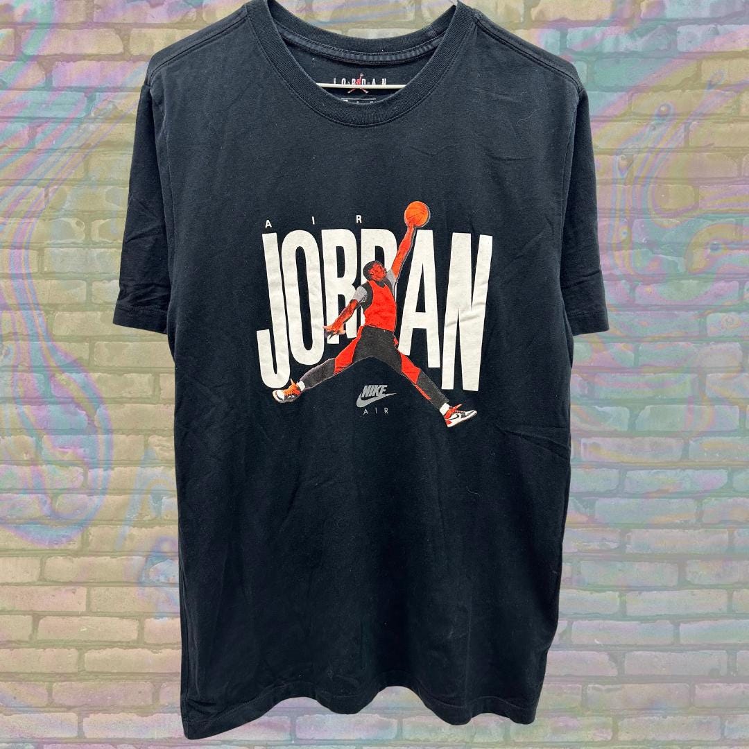 【希少モデル】NIKE AIRJORDAN プリントロゴ  Tシャツ #1110