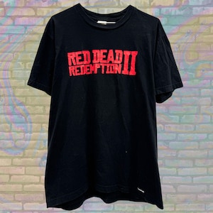 Red Dead Red erzählen II Tshirt, Vintage Gaming T-Shirt, Rockstar Spiele, Retro Videospiel Shirt, schwarzes Gamer T-Shirt, Tshirt Geschenk groß