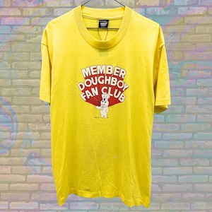 Vintage 80s Pillsbury Doughboy Fan Club Tshirt | Yellow Graphic Tee | Retro Nostalgia Shirt | Iconic 80s Product Tshirt Size XL