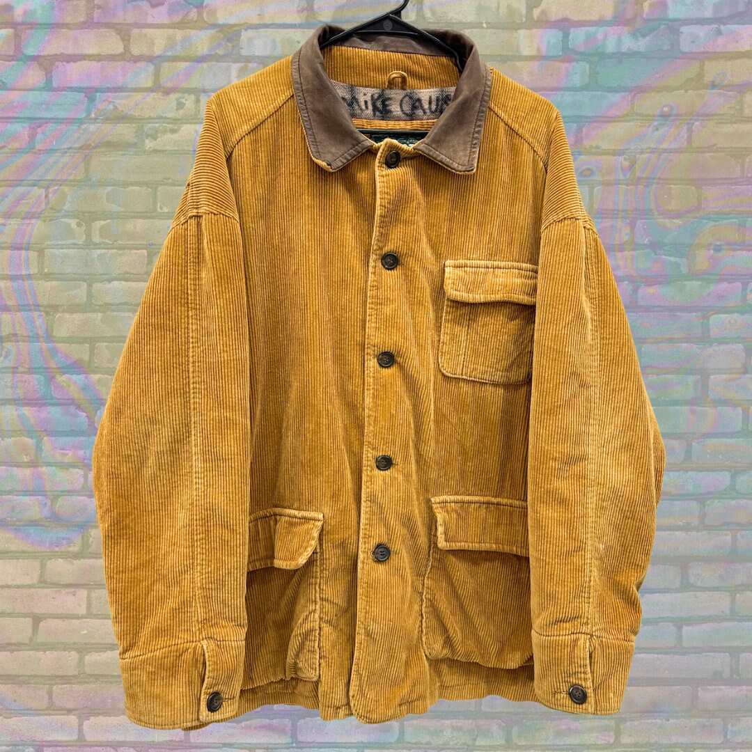 重厚なコーデュロイを》40'S CAR COAT -8WALE CORDUROY VINTAGE