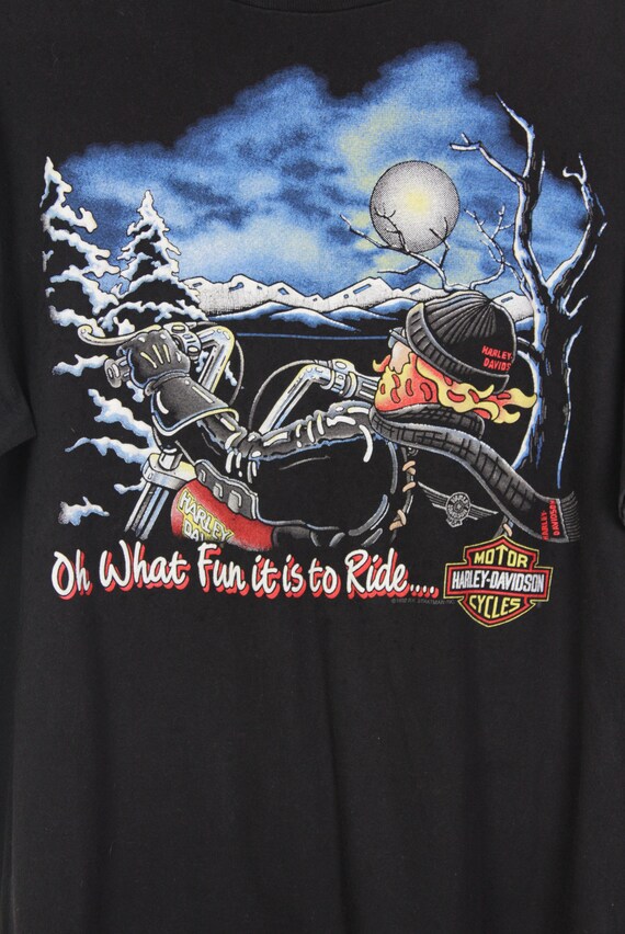 1990s Harley Davidson Biker Grunge What Fun It Is… - image 3