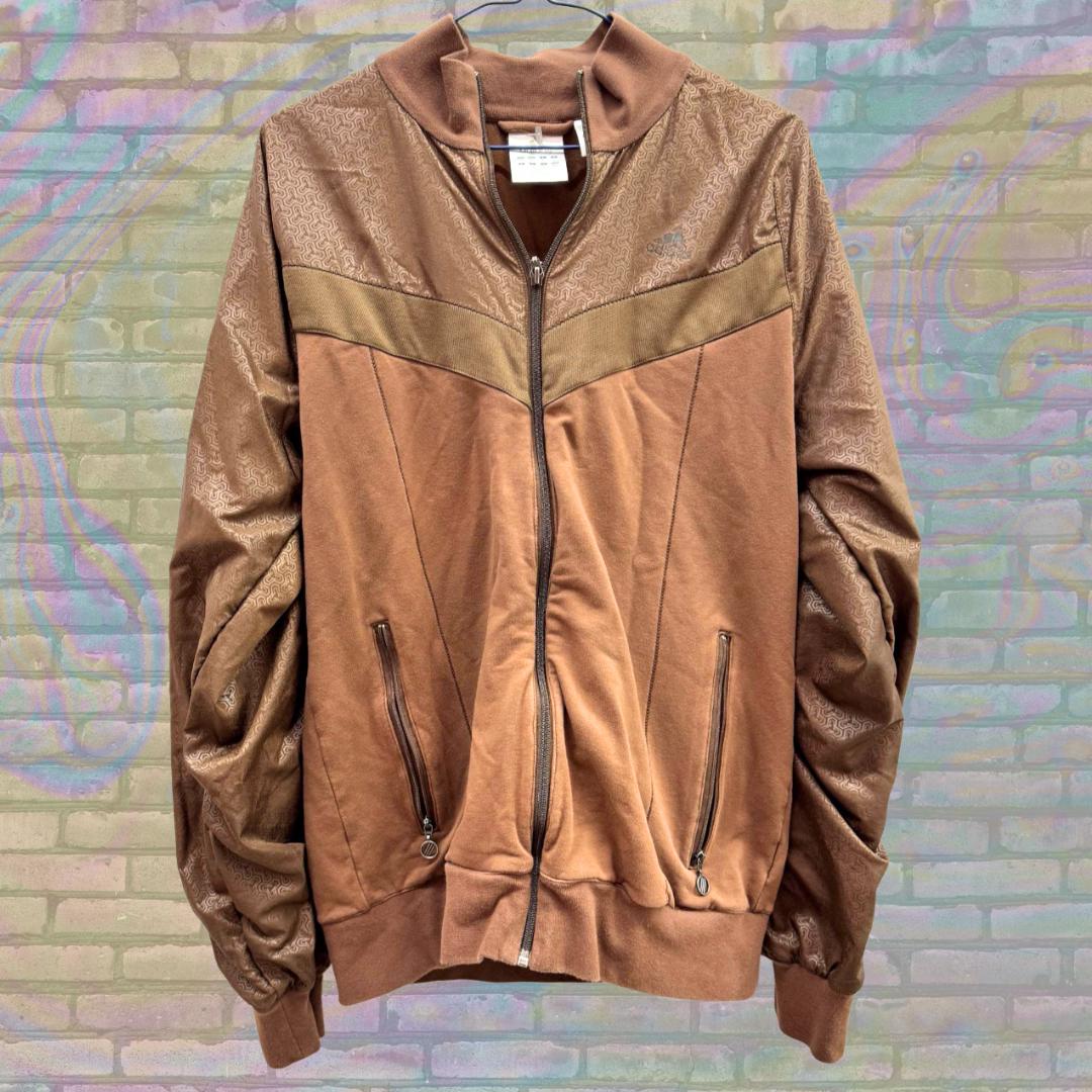 Brown Adidas Jacket - Etsy Brown Adidas Jacket - Etsy