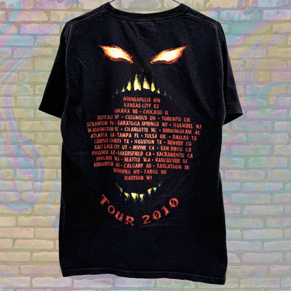 Disturbed Asylum Tour T-shirt | Vintage Y2K Rock Band Tee