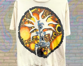 90s lollapalooza vintage T-shirt 1997年 Vintage 1997 Lollapalooza Summer of Noise Shirt RARE Sz XL