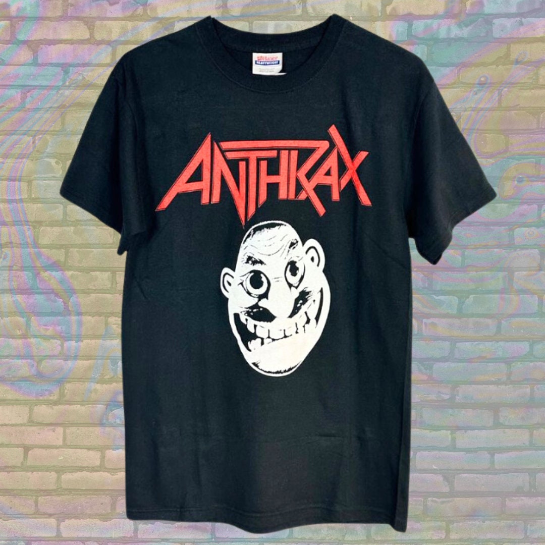 Vintage Deadstock Anthrax Metal Thrashing Mad T-shirt