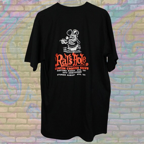 T-shirt Biker Vintage à Imprimé Crâne, Style Grunge Années 90 - Taille 2XL