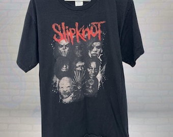Vintage 90s Slipknot Band : Slipknot Album 1999 T-shirt / Nu Metal