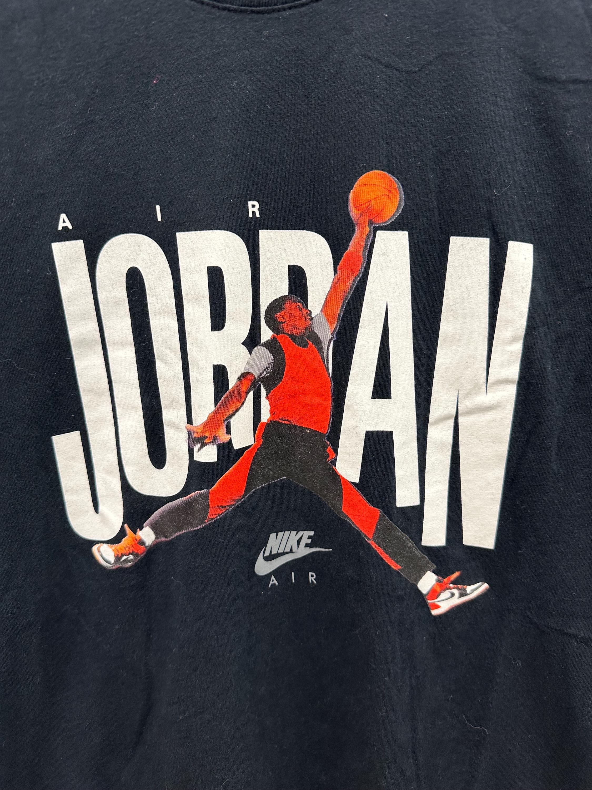 トップス NIKE JUMP MAN basketball 90s T-shirt NIKE Jump Man Air Jordan Shirt 90's Vintage RARE Greatest