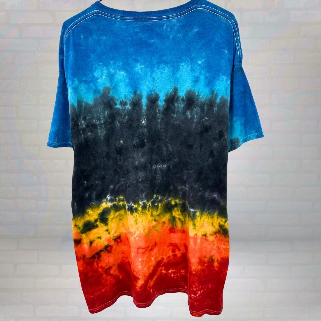 Camiseta con efecto tie-dye de Led Zeppelin de 1975, banda Y2K, camiseta  vintage de rock, camiseta psicodélica con gráfico de ángel, camiseta de  música grunge talla XL - Etsy México, image size:1080x1080