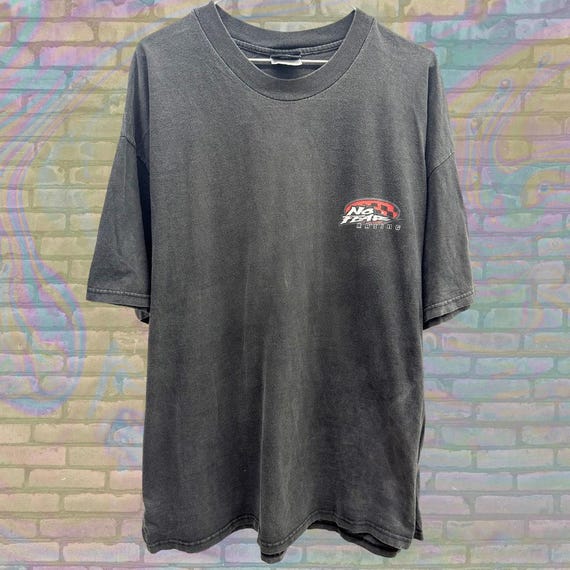 Vintage 90s No Fear Racing Graphic T-shirt, 